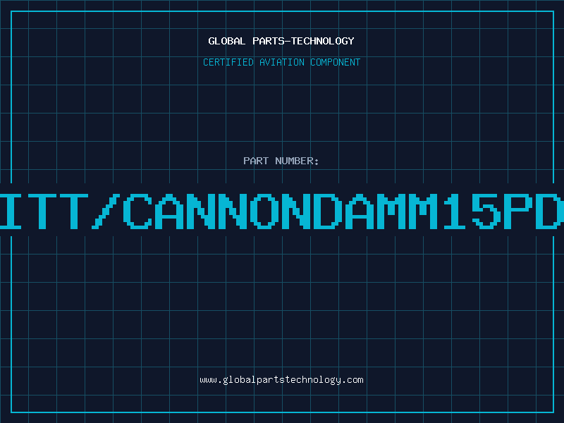 Aviation Part ITT/CANNONDAMM15PD