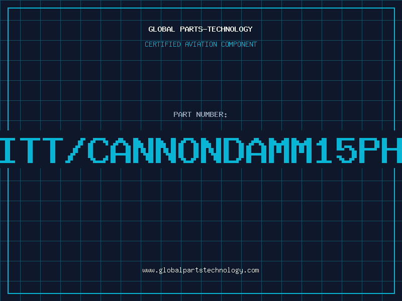 Aviation Part ITT/CANNONDAMM15PH