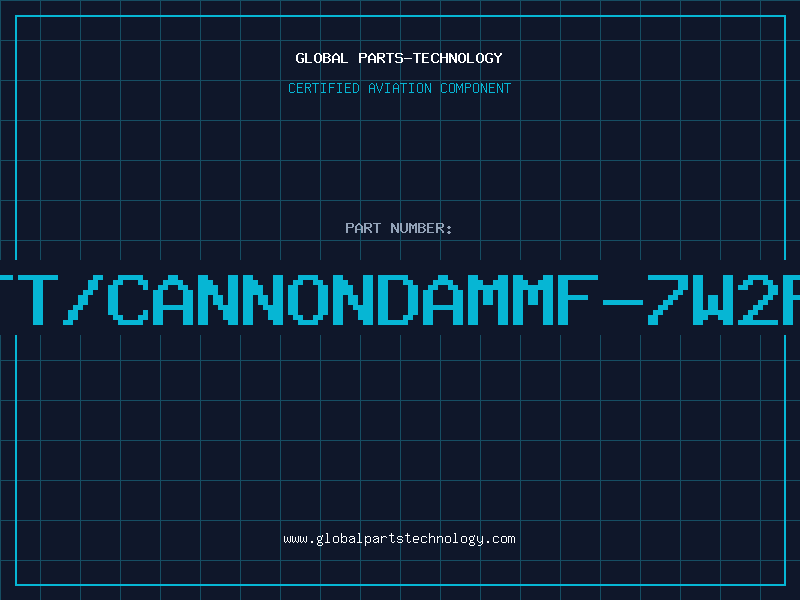 Aviation Part ITT/CANNONDAMMF-7W2PA