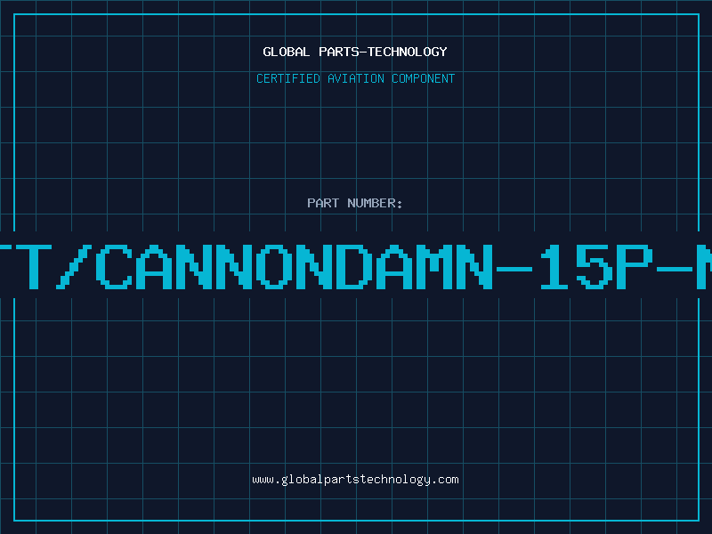 Aviation Part ITT/CANNONDAMN-15P-NM