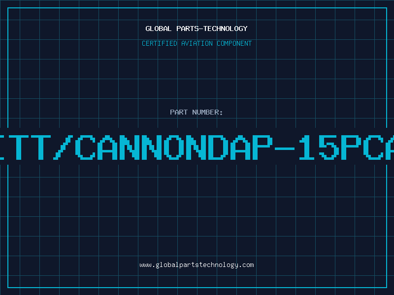 Aviation Part ITT/CANNONDAP-15PCA