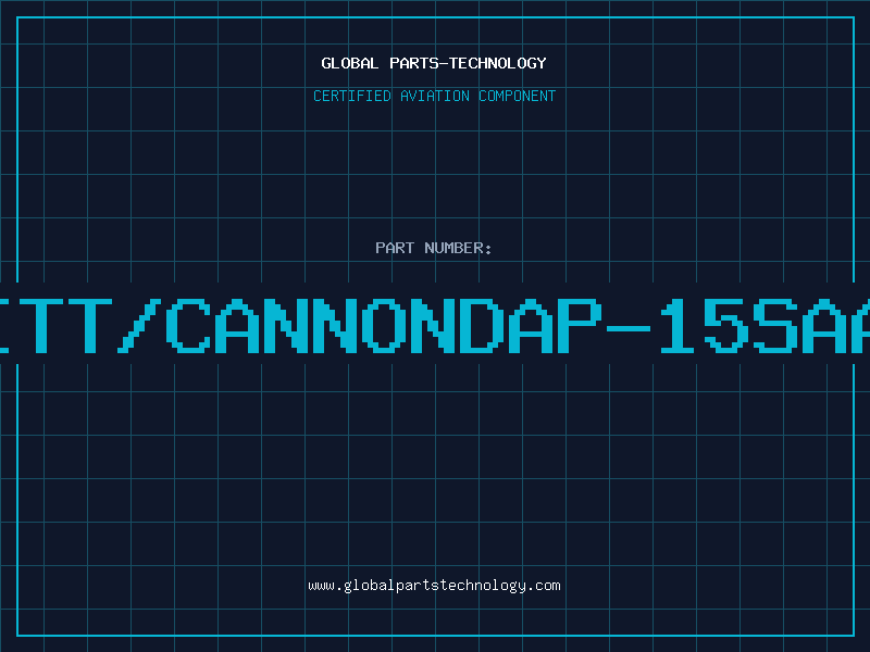 Aviation Part ITT/CANNONDAP-15SAA