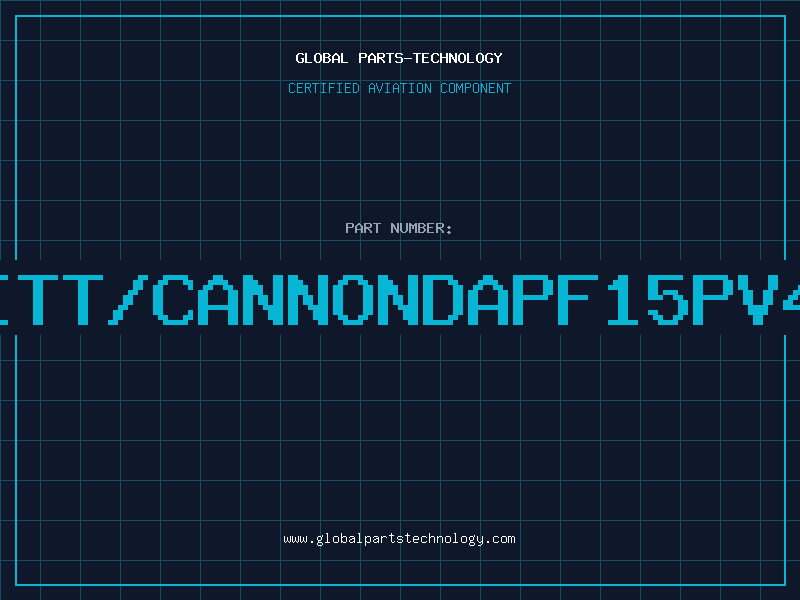 Aviation Part ITT/CANNONDAPF15PV4