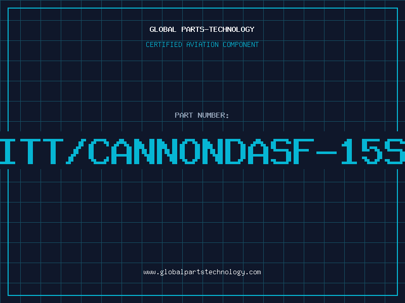 Aviation Part ITT/CANNONDASF-15S