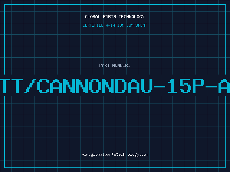 Aviation Part ITT/CANNONDAU-15P-AA