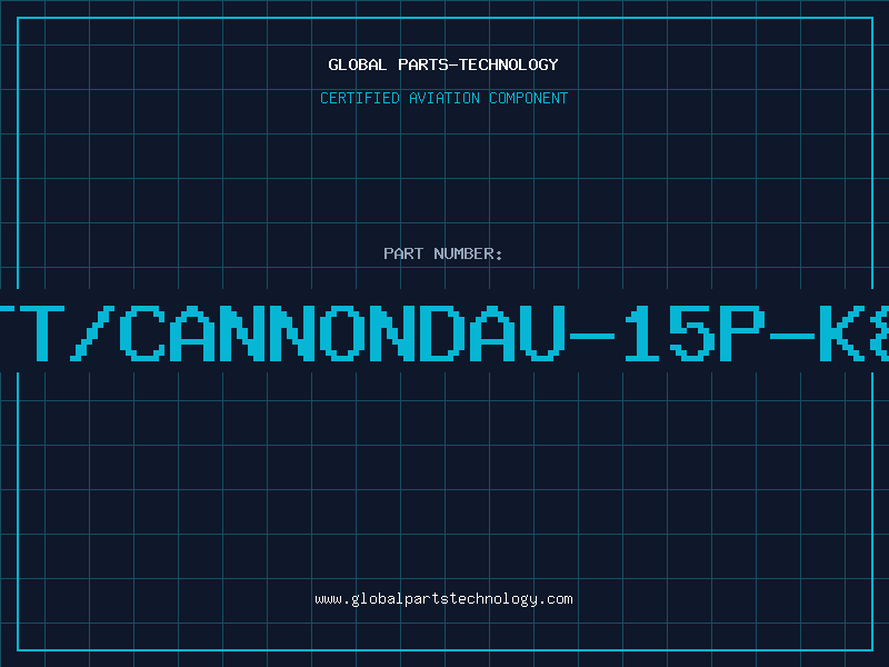 Aviation Part ITT/CANNONDAU-15P-K87