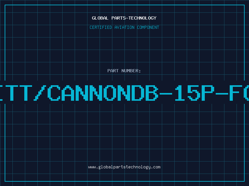 Aviation Part ITT/CANNONDB-15P-FO