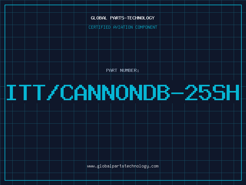 Aviation Part ITT/CANNONDB-25SH