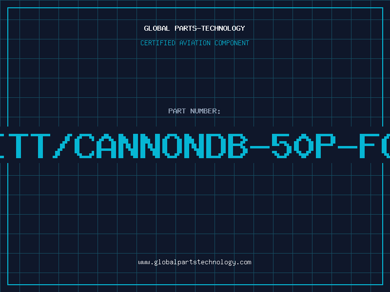 Aviation Part ITT/CANNONDB-50P-FO