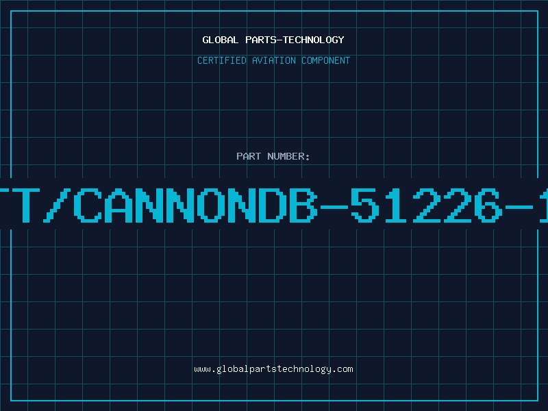 Aviation Part ITT/CANNONDB-51226-1A