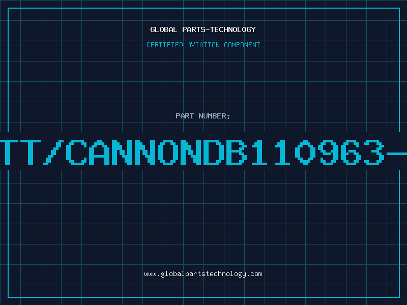 Aviation Part ITT/CANNONDB110963-3