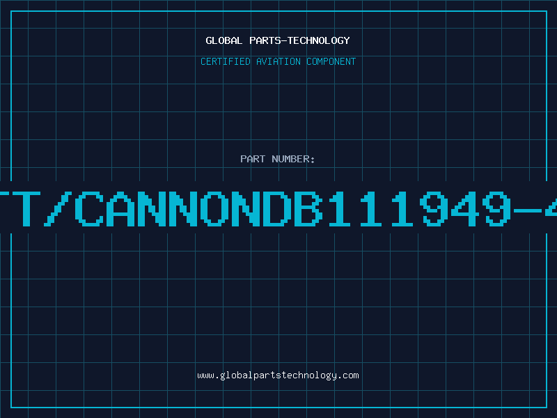 Aviation Part ITT/CANNONDB111949-40