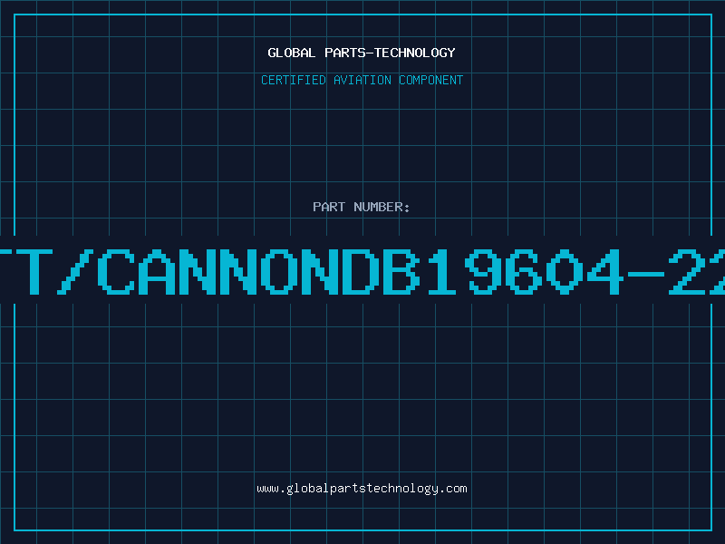 Aviation Part ITT/CANNONDB19604-229