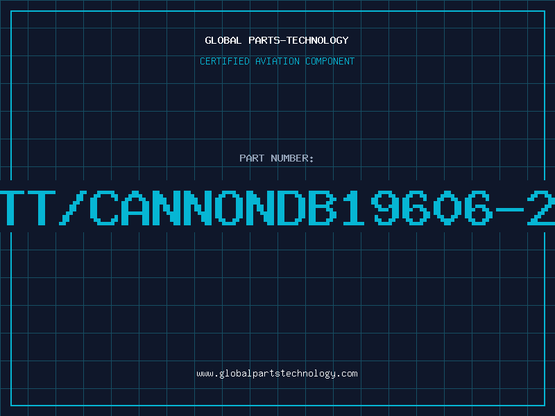 Aviation Part ITT/CANNONDB19606-24