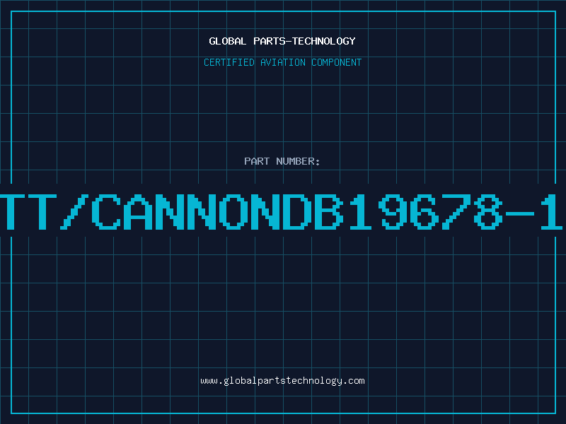 Aviation Part ITT/CANNONDB19678-11