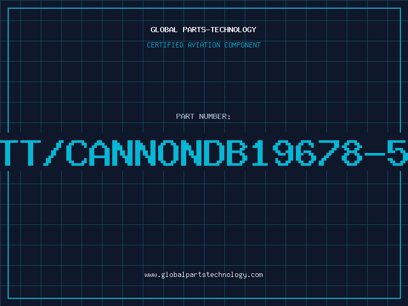 Aviation Part ITT/CANNONDB19678-53