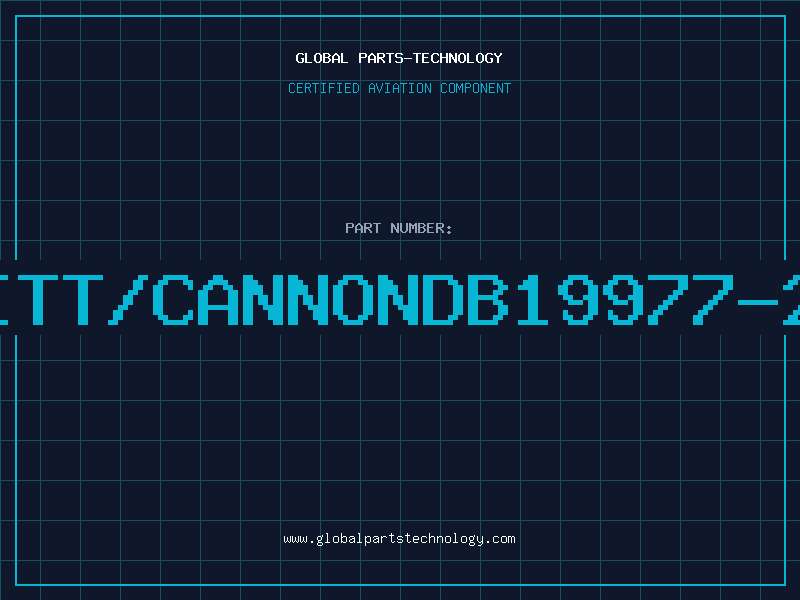 Aviation Part ITT/CANNONDB19977-2