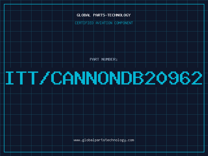 Aviation Part ITT/CANNONDB20962