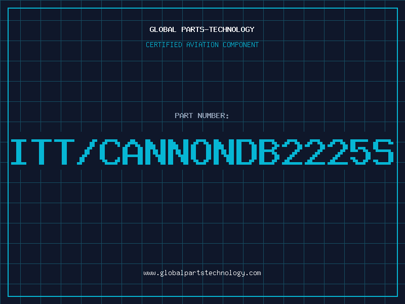 Aviation Part ITT/CANNONDB2225S