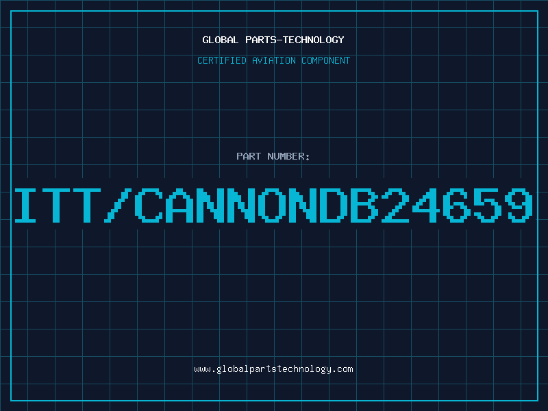 Aviation Part ITT/CANNONDB24659
