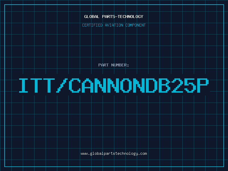 Aviation Part ITT/CANNONDB25P