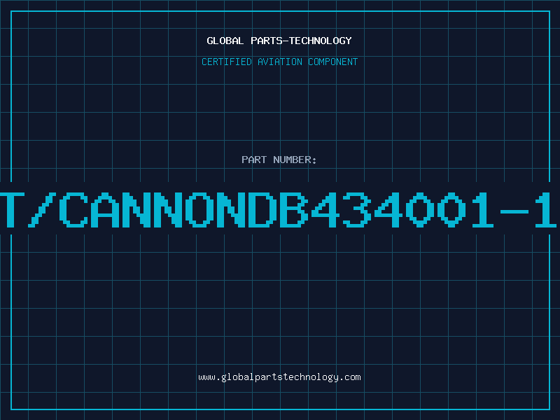 Aviation Part ITT/CANNONDB434001-138
