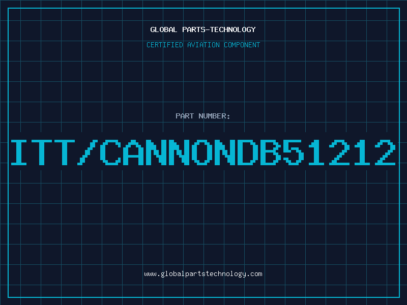 Aviation Part ITT/CANNONDB51212