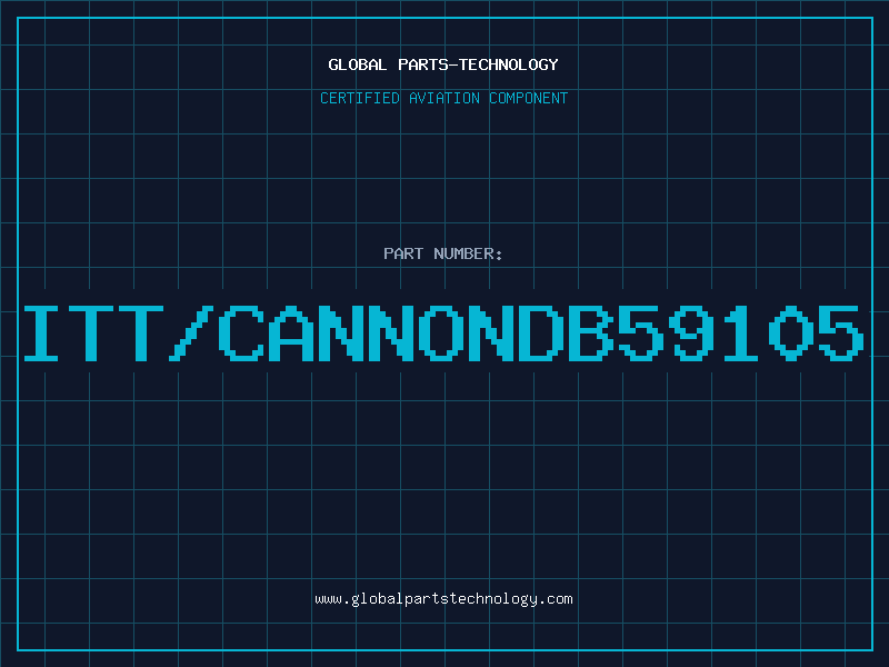 Aviation Part ITT/CANNONDB59105
