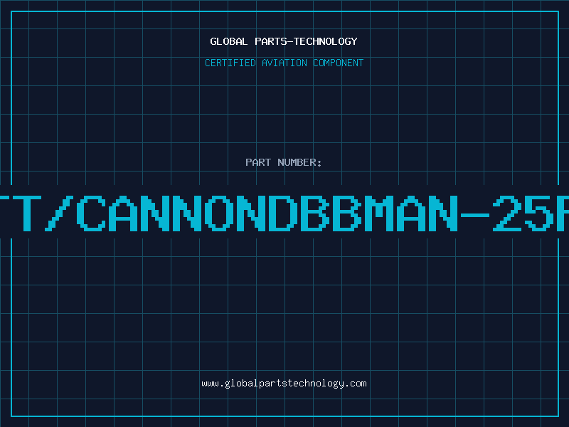 Aviation Part ITT/CANNONDBBMAN-25PS