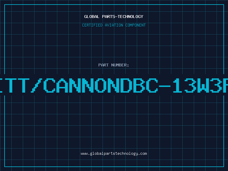 Aviation Part ITT/CANNONDBC-13W3P