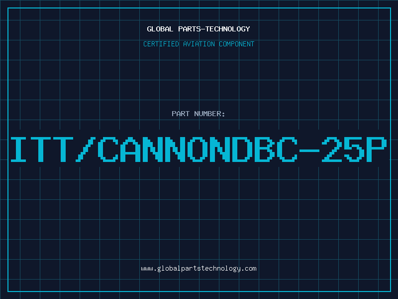 Aviation Part ITT/CANNONDBC-25P