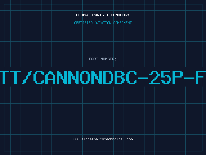 Aviation Part ITT/CANNONDBC-25P-FO