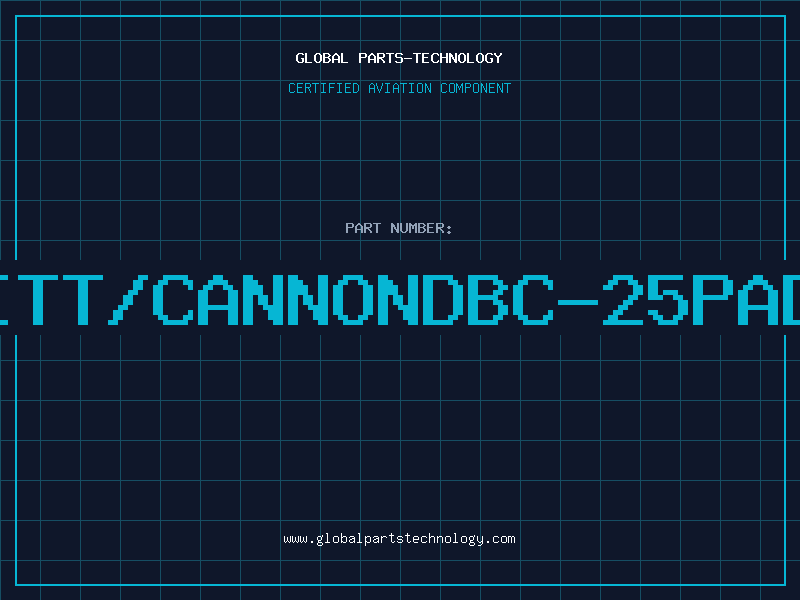 Aviation Part ITT/CANNONDBC-25PAD