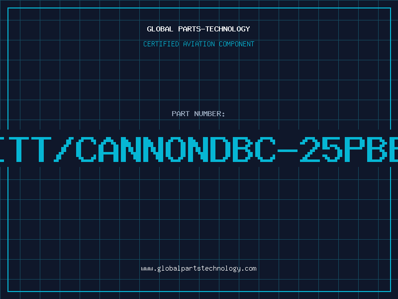 Aviation Part ITT/CANNONDBC-25PBB