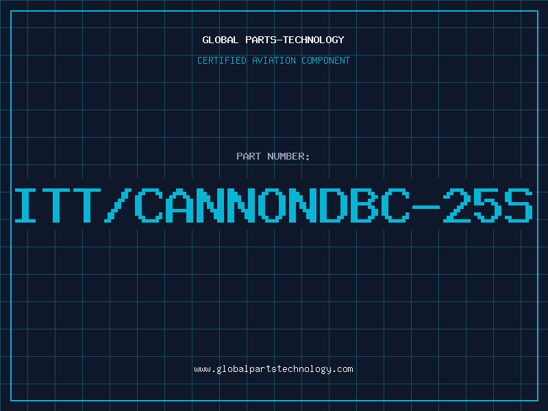 Aviation Part ITT/CANNONDBC-25S