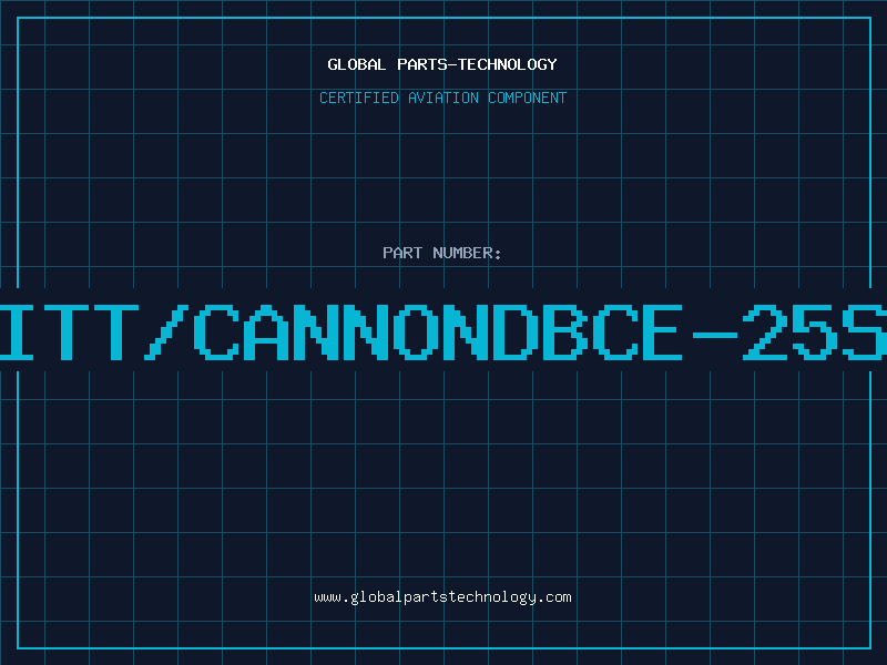 Aviation Part ITT/CANNONDBCE-25S