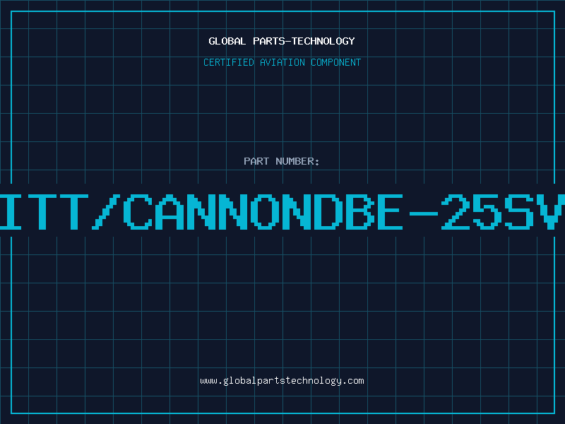Aviation Part ITT/CANNONDBE-25SV