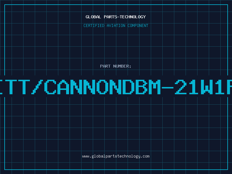Aviation Part ITT/CANNONDBM-21W1P