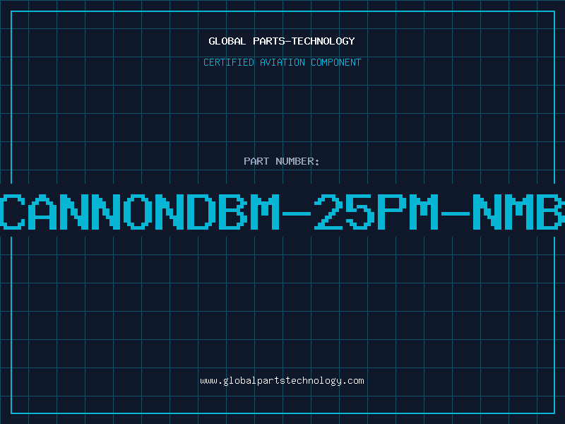 Aviation Part ITT/CANNONDBM-25PM-NMB-K56