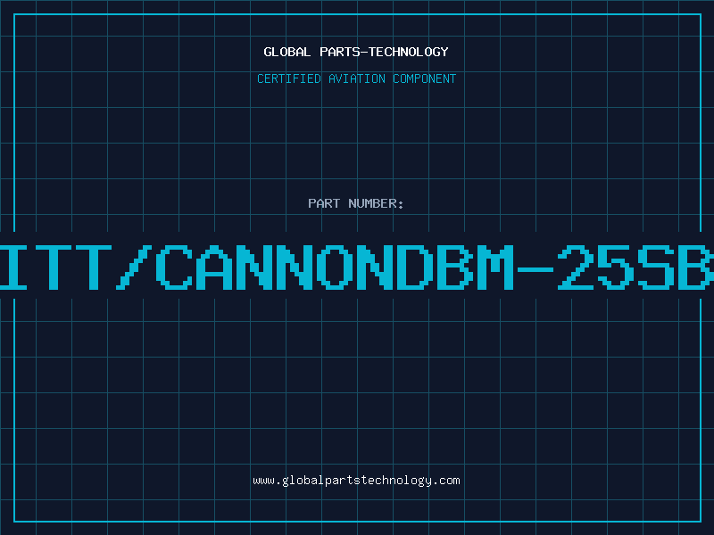 Aviation Part ITT/CANNONDBM-25SB