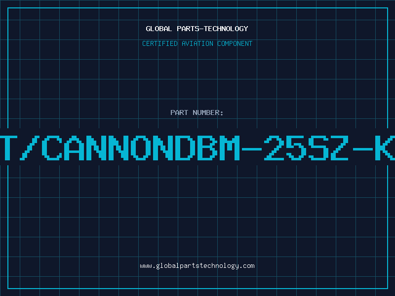 Aviation Part ITT/CANNONDBM-25SZ-K56