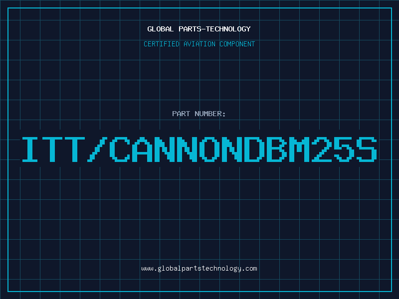 Aviation Part ITT/CANNONDBM25S