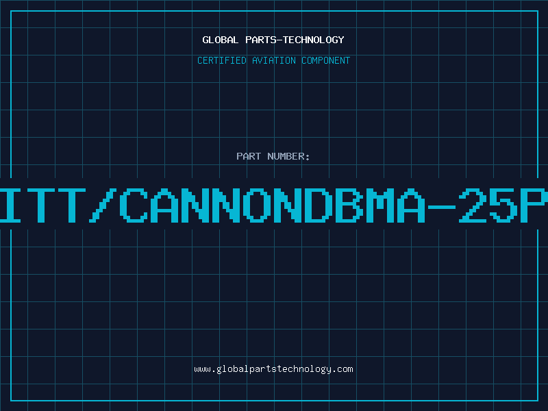 Aviation Part ITT/CANNONDBMA-25P