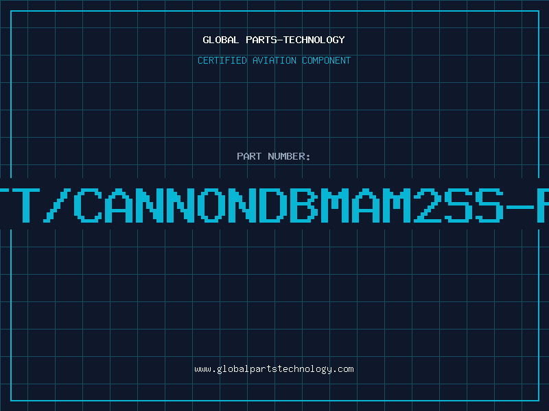 Aviation Part ITT/CANNONDBMAM2SS-FO