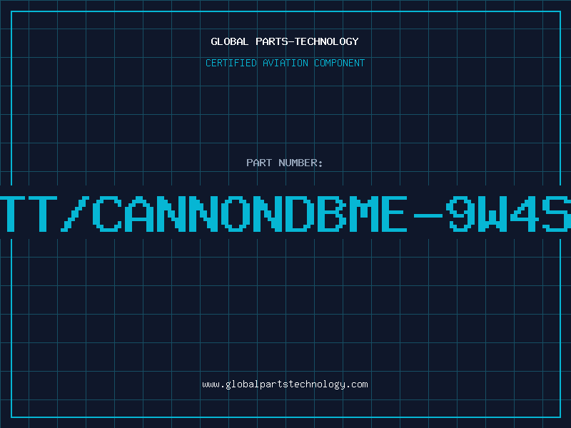 Aviation Part ITT/CANNONDBME-9W4SB