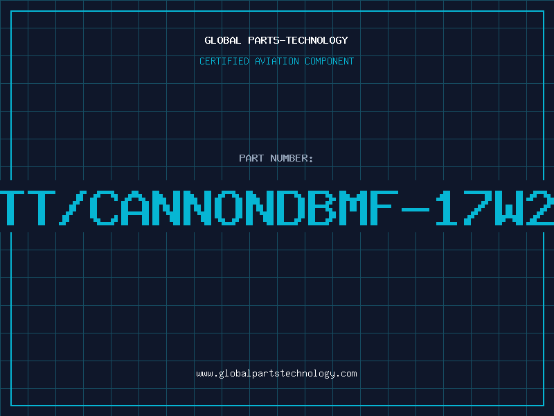 Aviation Part ITT/CANNONDBMF-17W25