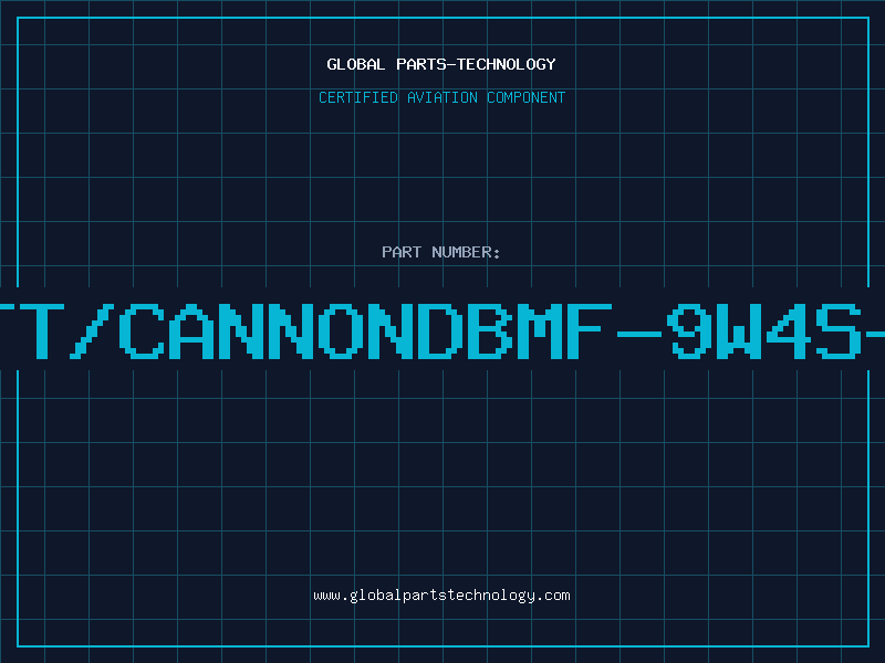 Aviation Part ITT/CANNONDBMF-9W4S-2