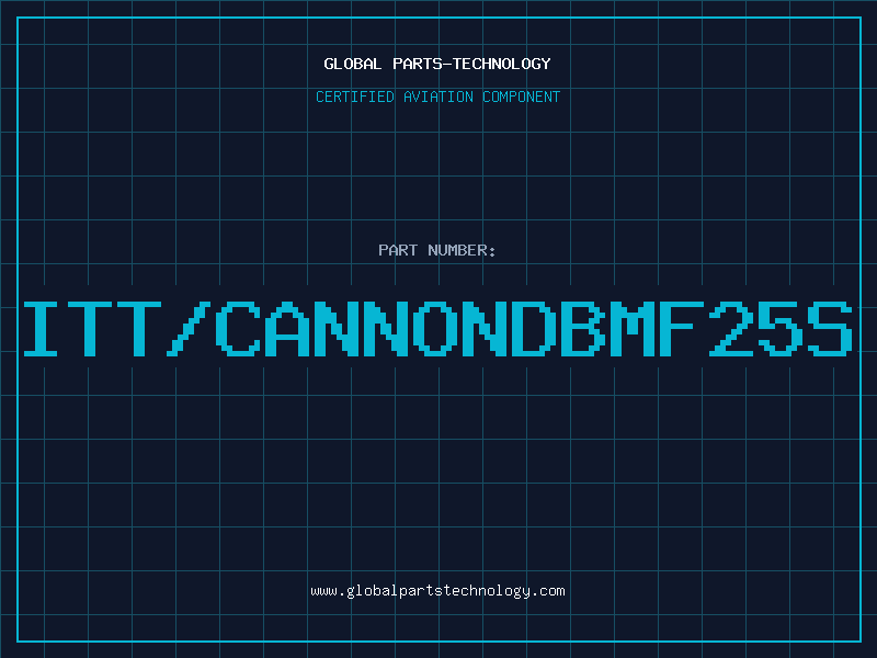 Aviation Part ITT/CANNONDBMF25S