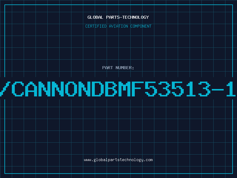 Aviation Part ITT/CANNONDBMF53513-1104