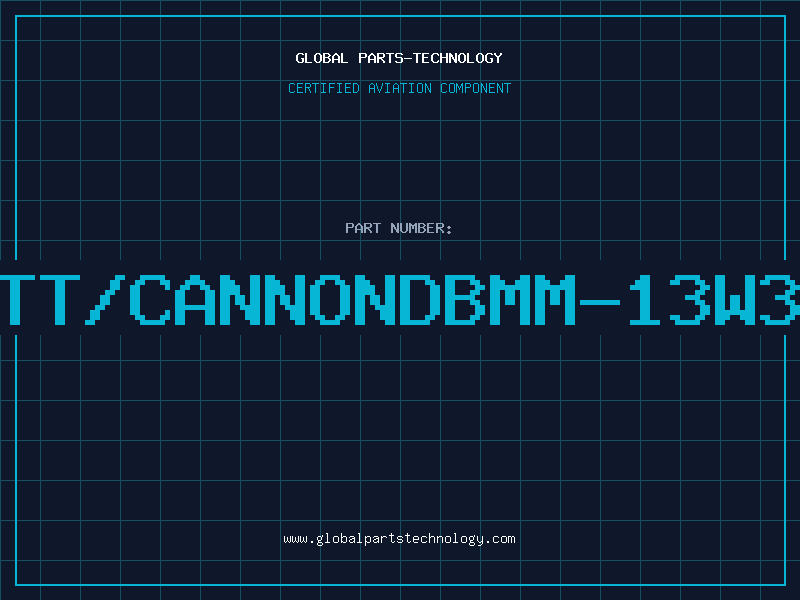 Aviation Part ITT/CANNONDBMM-13W3P